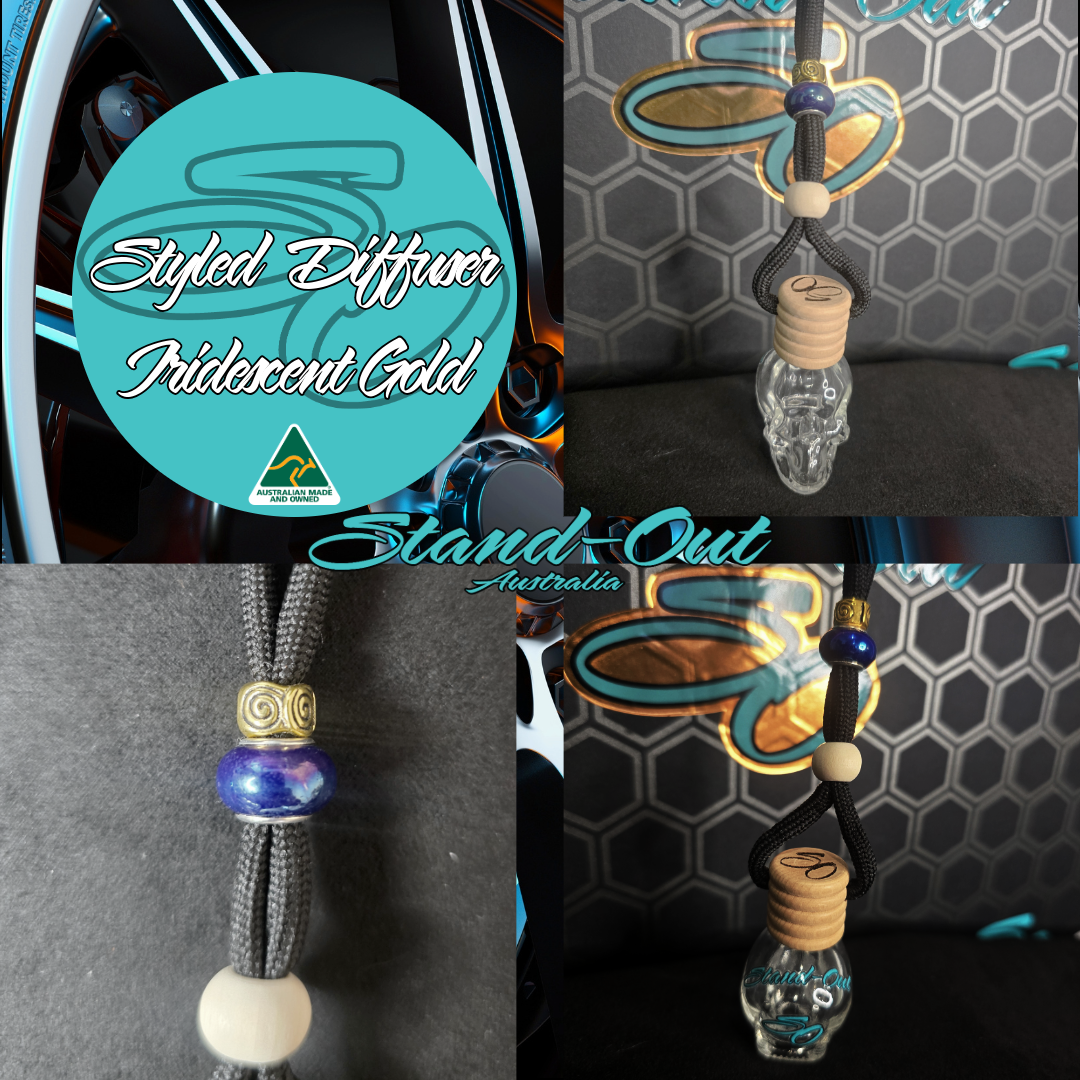Iridescent Gold Styled Scent Diffuser