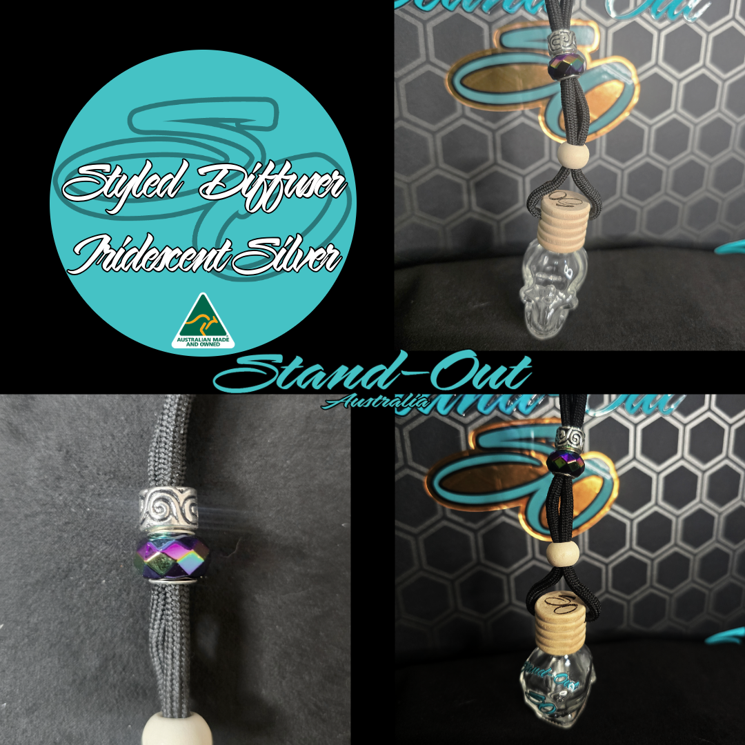 Iridescent Silver Styled Scent Diffuser