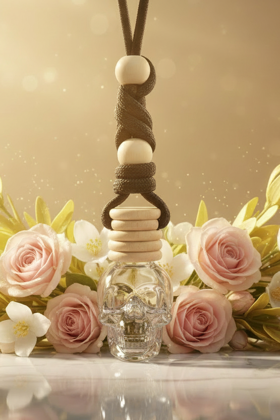 OG Skull Diffuser with J'adore floral arrangement - no text