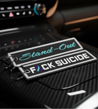 Stand-Out Jet Tag on Automotive Background