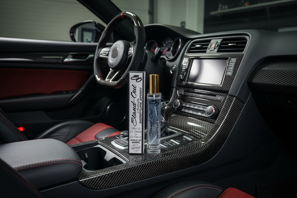 Stand-Out Signature Spray in Modified Vehicle